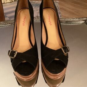 Michael KORS Black suede Heels